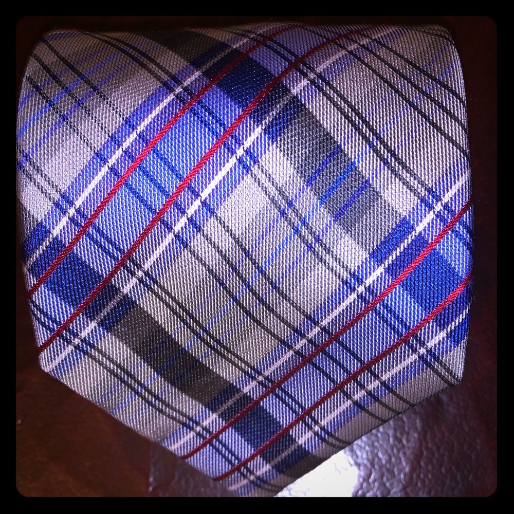 Ben Sherman plaid Silk Tie 👔